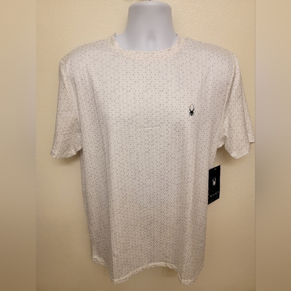 NWT Spyder Men's Short Sleeve Rash Guard - Picture 1 of 6